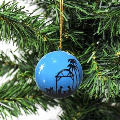 Handpainted Christmas Nativity Ornaments - Pack of 3 - Image 2