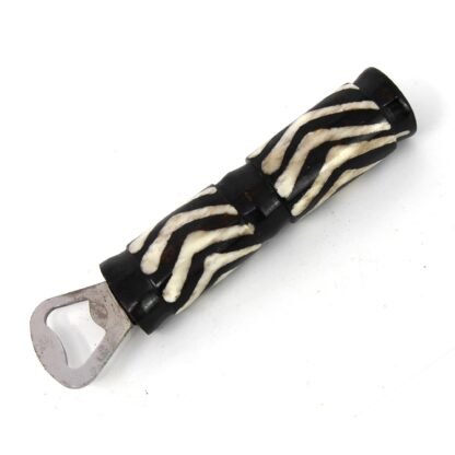 African Batik Bone Bottle Opener, Mixed Designs - Image 13